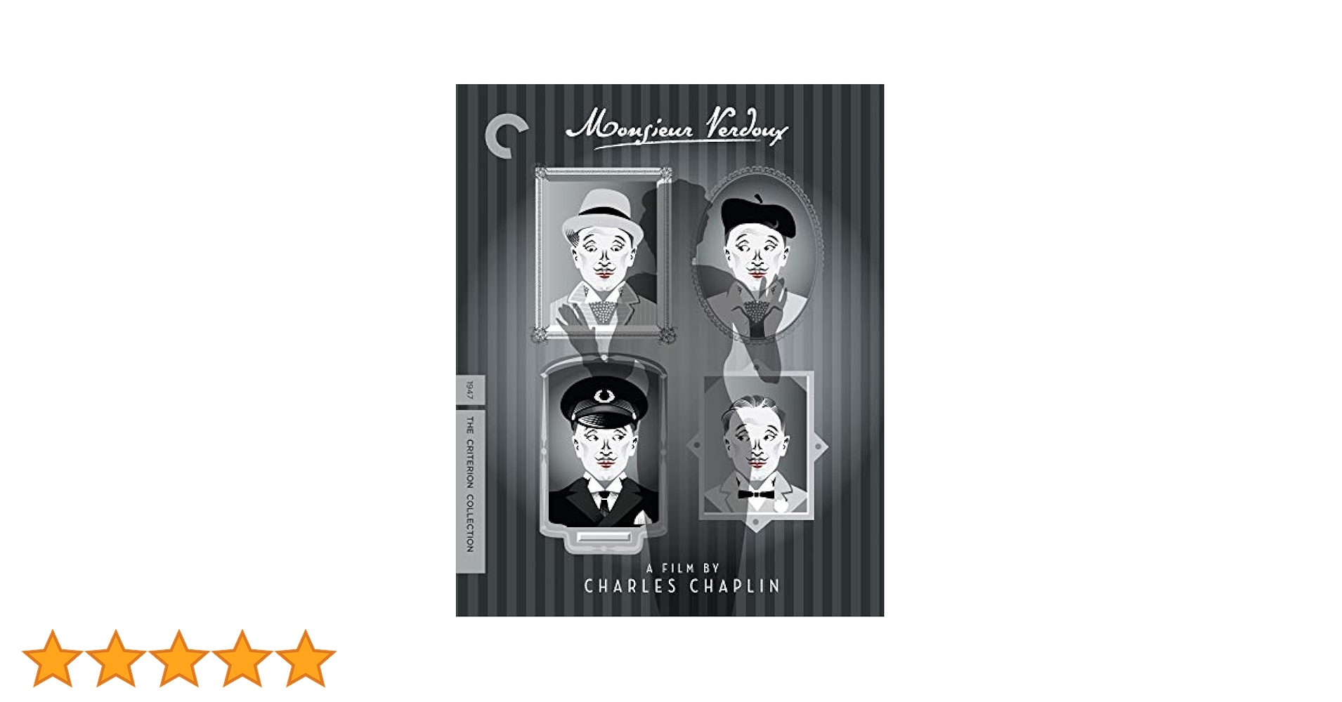 Monsieur Verdoux (Criterion Collection) : Charlie Chaplin